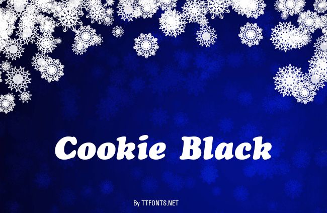 Cookie Black example